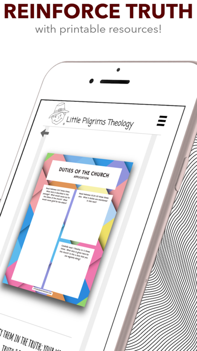 Little Pilgrims Theology Screenshot