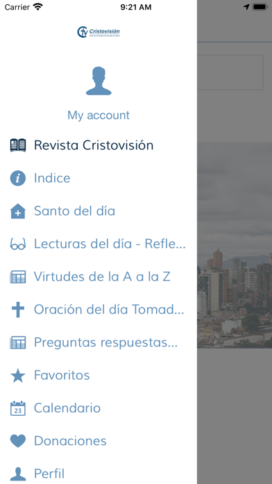 Revista Cristovisión Screenshot