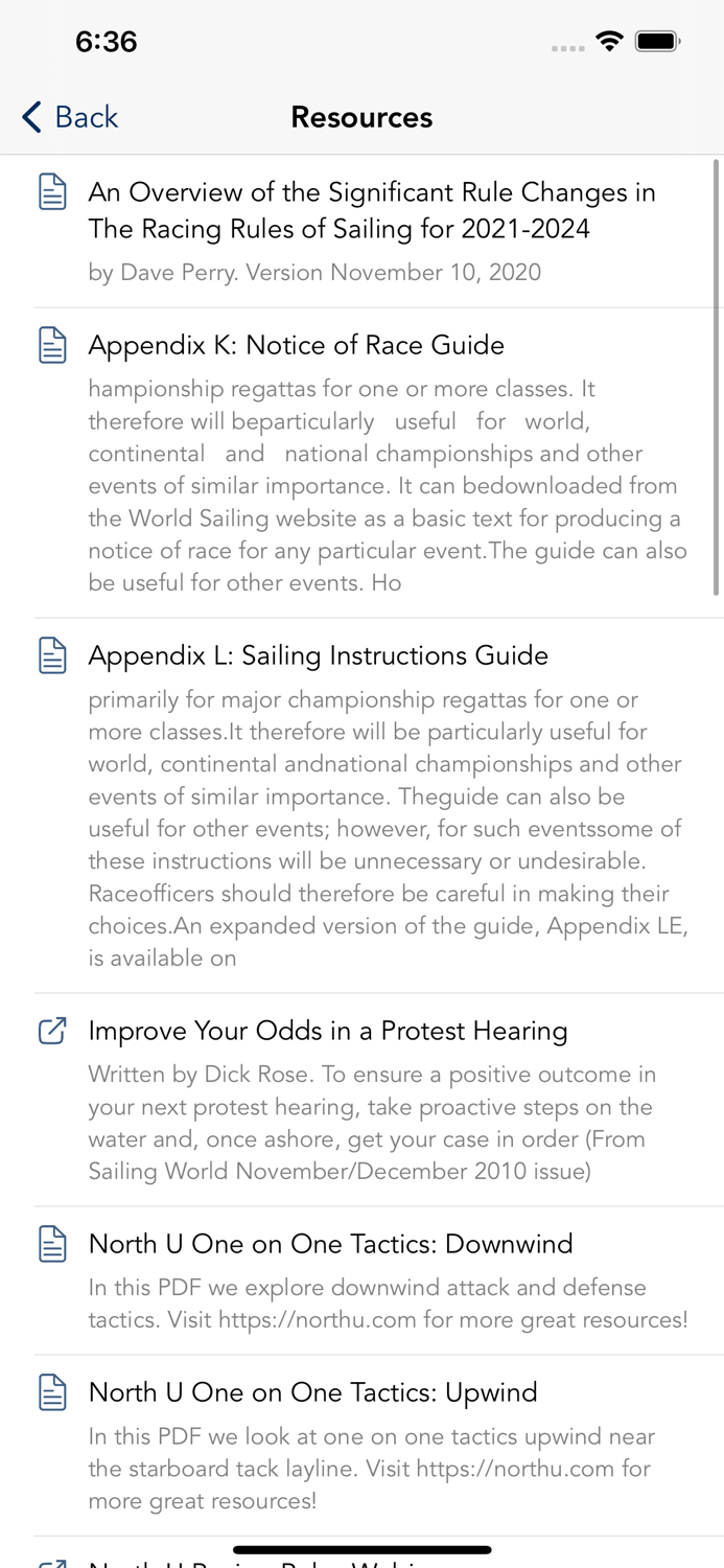 US Sailing Racing Rules