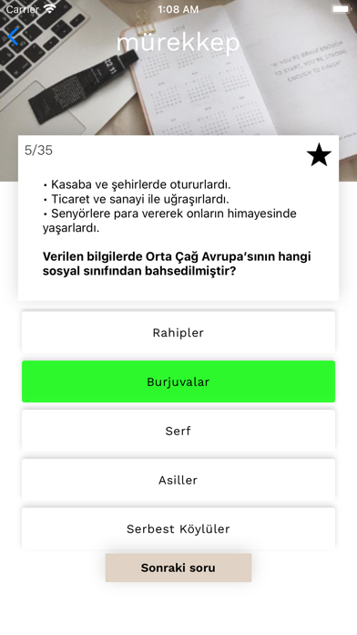 mürekkep: TYT AYT Tarih Screenshot