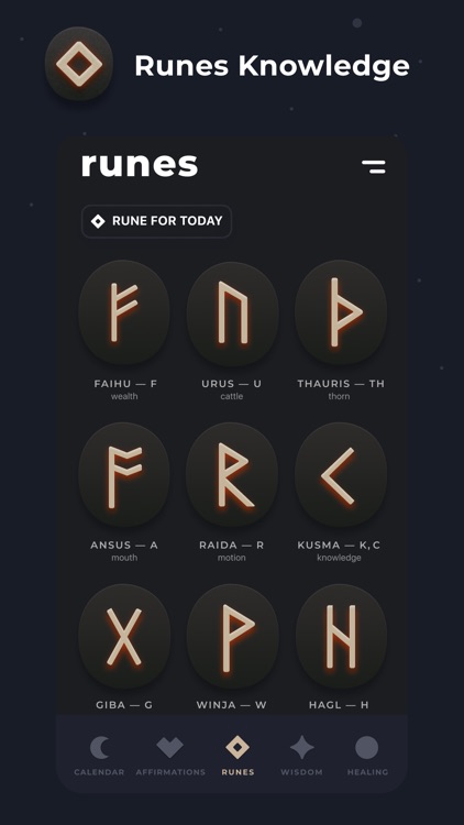 Moonly: Moon Calendar & Runes screenshot-4