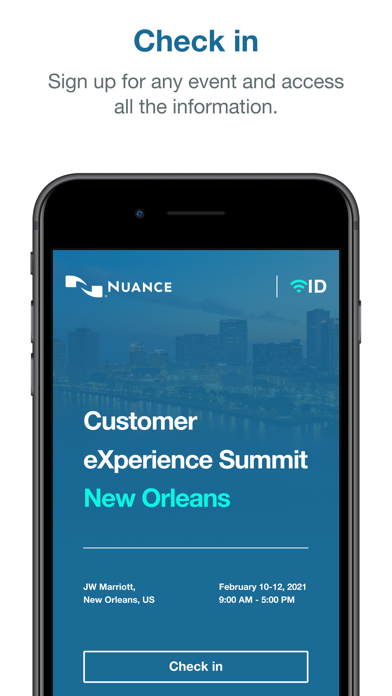 Nuance VoiceID Screenshot