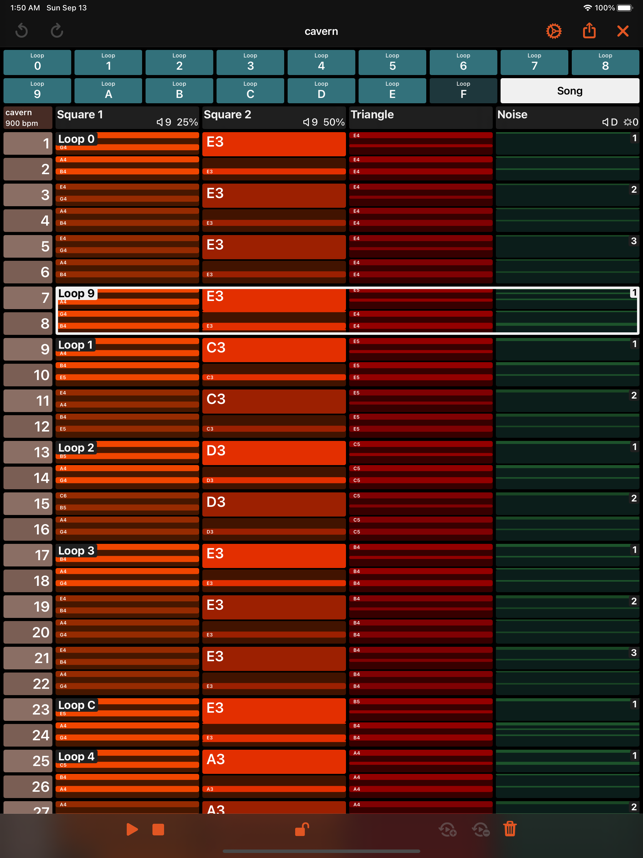 ‎October - Chiptune Maker Screenshot