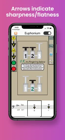 Game screenshot Euphonium Fingering & Tuning apk