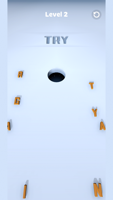 Letter Hole 3D Screenshot