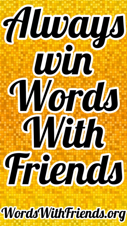 Words With Friends 2 Cheats screenshot-0