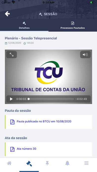 TCU Mobile Screenshot