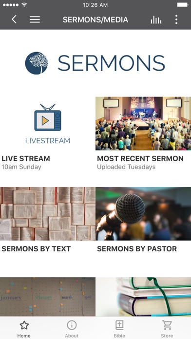 Willow Glen Bible Church Screenshot