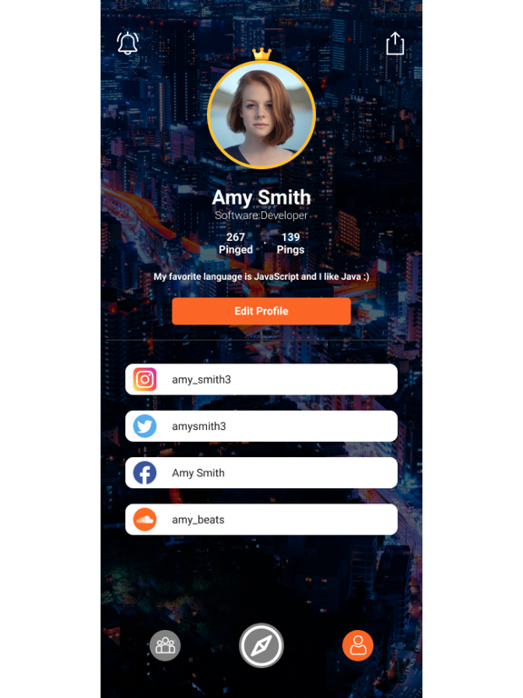 Screenshot #6 pour Ping - Location Social Media