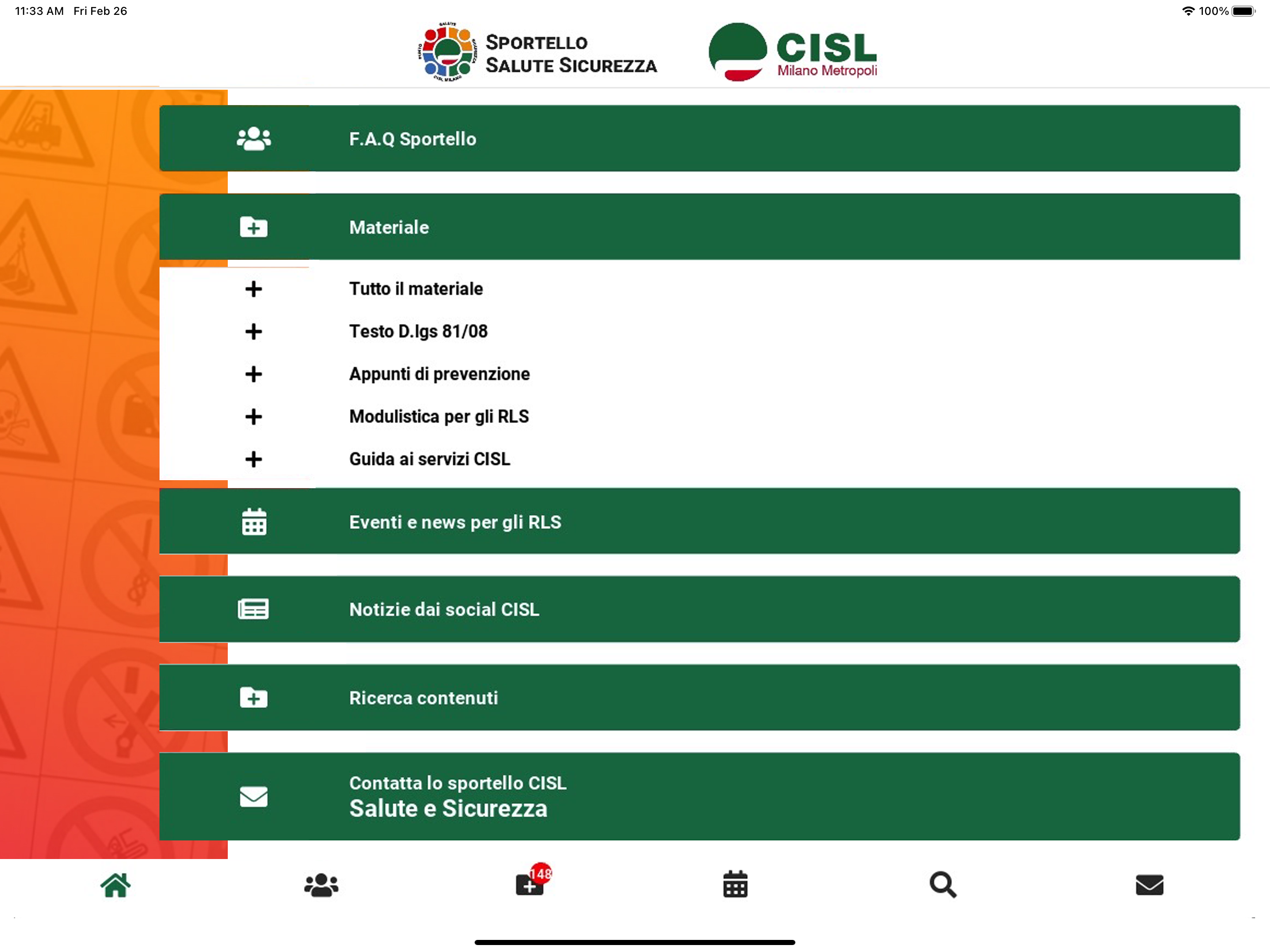 Salute Sicurezza CISL Milano