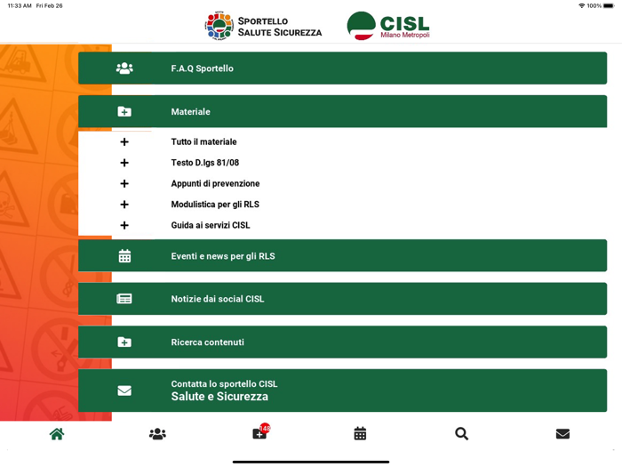 Salute Sicurezza CISL Milano