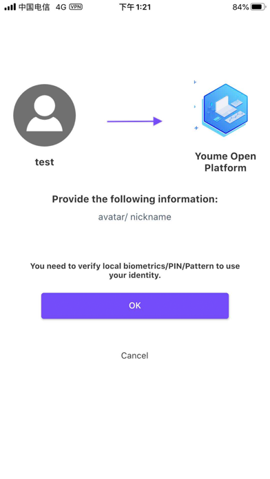 YouMe ID Screenshot