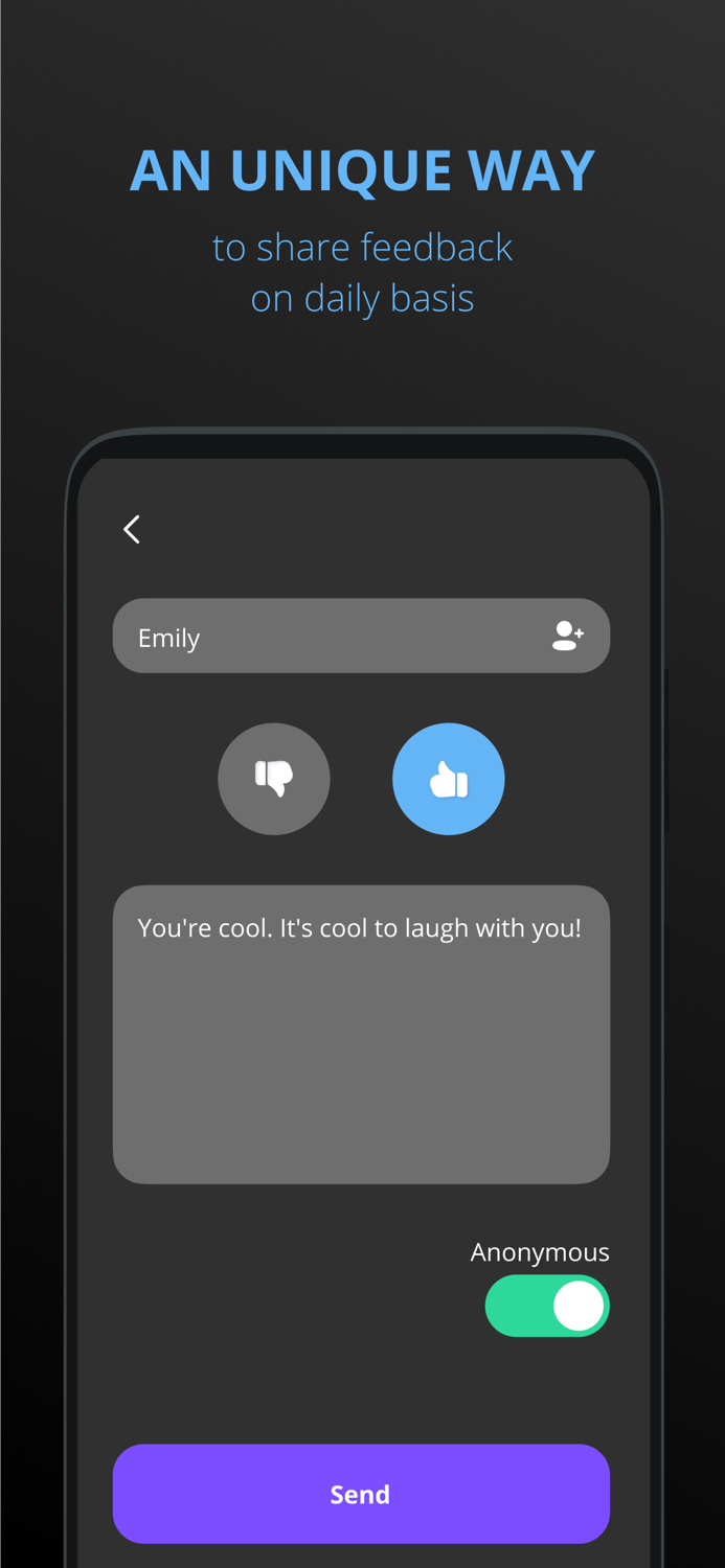 Karmа - anonymous feedback app