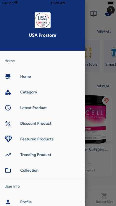 USAPROSTORE Screenshot