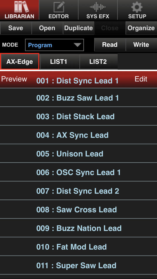 #3. AX-Edge Editor (iOS) 由: Roland Corporation