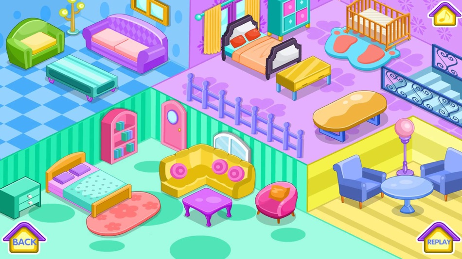 #5. New home decoration game (iOS) 由: Les Placements R.A. Inc.