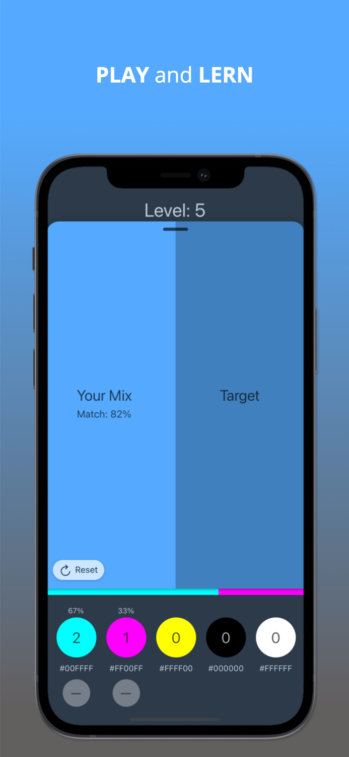 Trycolors - mix colors