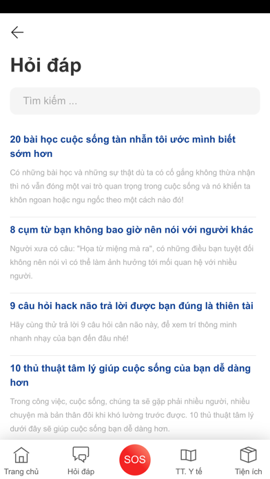 S-Health Screenshot