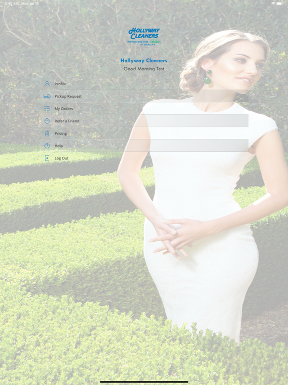 Hollyway Cleaners iPad screenshot 5 - Lifestyle app