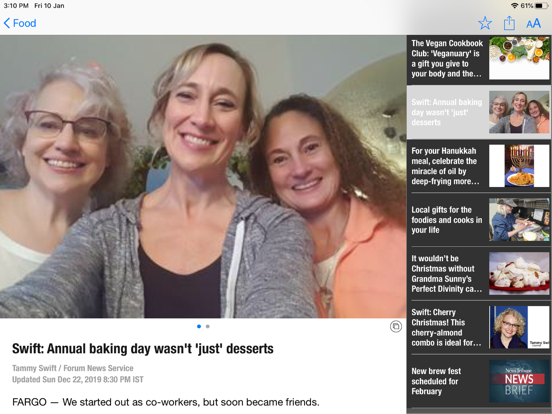 Duluth News Tribune iPad screenshot 4 - News app