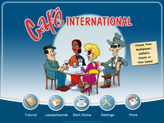 Café International iPad app afbeelding 1