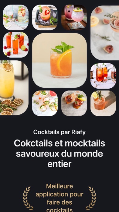 Screenshot #1 pour Cocktails Recettes Francais