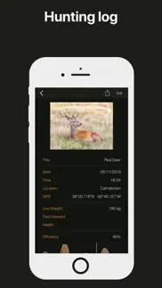 hunting calendar, solunar iphone screenshot 3