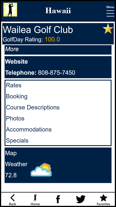 GolfDay Hawaii Screenshot