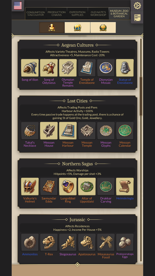 #5. Companion Tool for Anno 1800 (iOS) بواسطة: Elwin Lee