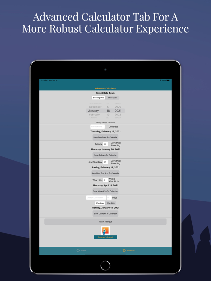 Rabbit Due Date Calculator