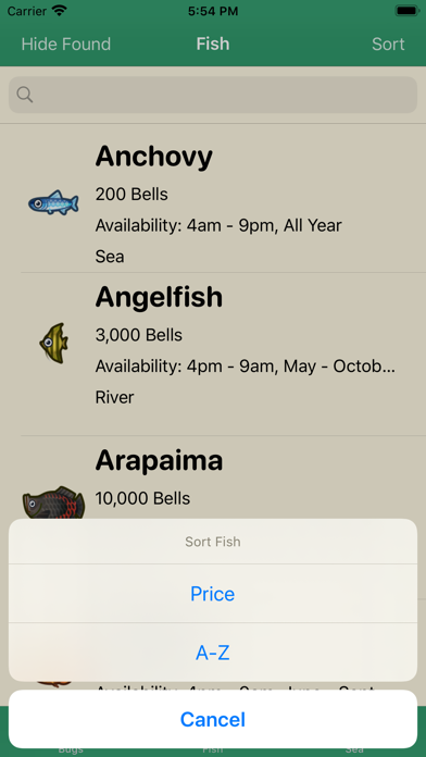 NookBook - Animal Crossing Screenshot