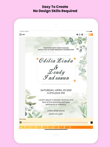 Invitation Card Maker (RSVP)のおすすめ画像7