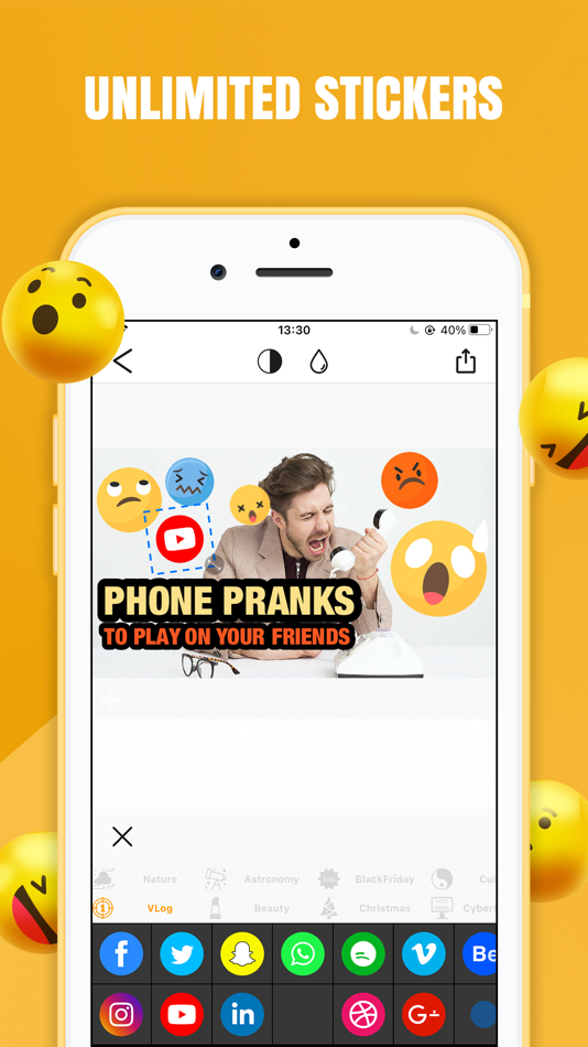 #4. Thumbnail Maker Studio Editor (iOS) Podle: Polymath Company Limited