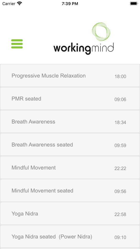 #4. Working Mind AU (iOS) 来自: BSO Digital