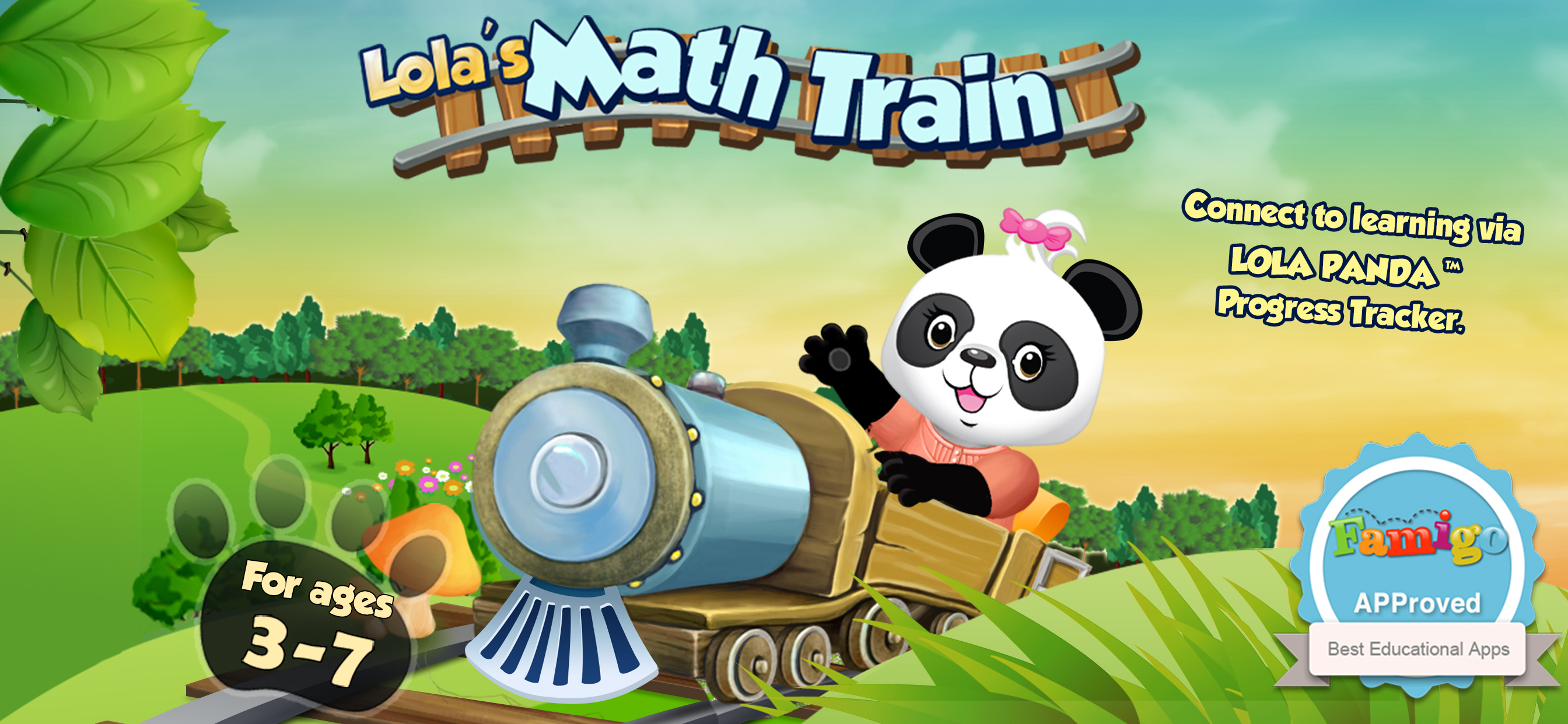 Lola's Math Train: Numbers
