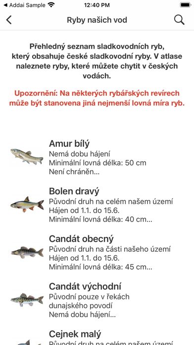 FISHAPP.CZ Screenshot