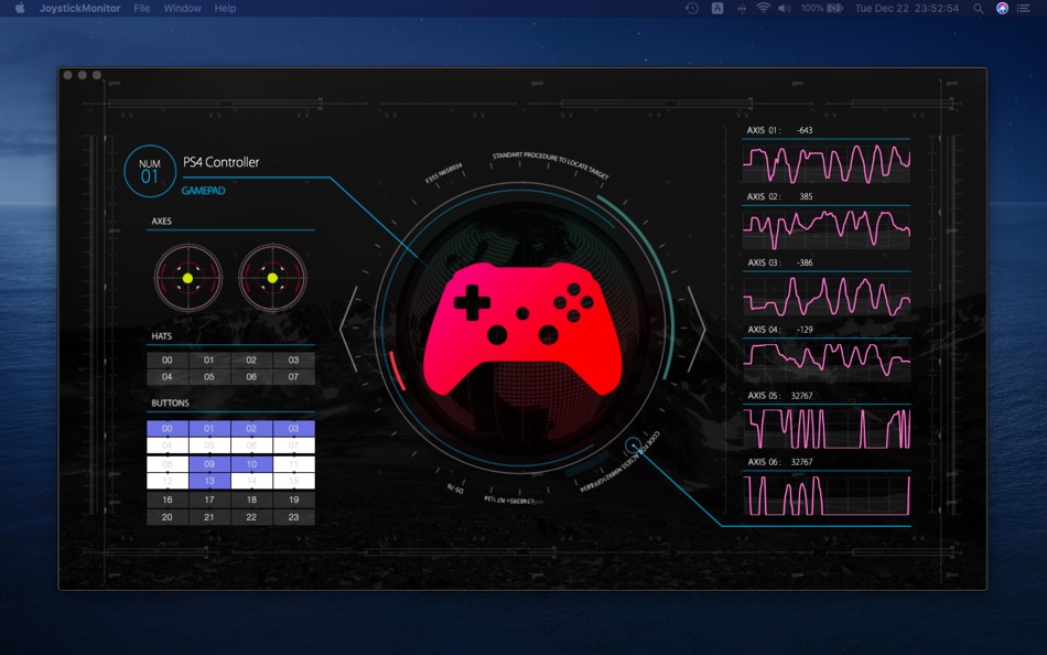 Joystick Monitor - 1.3 - (macOS)