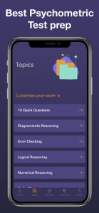 Psychometric Test 2024 screenshot #1 for iPhone