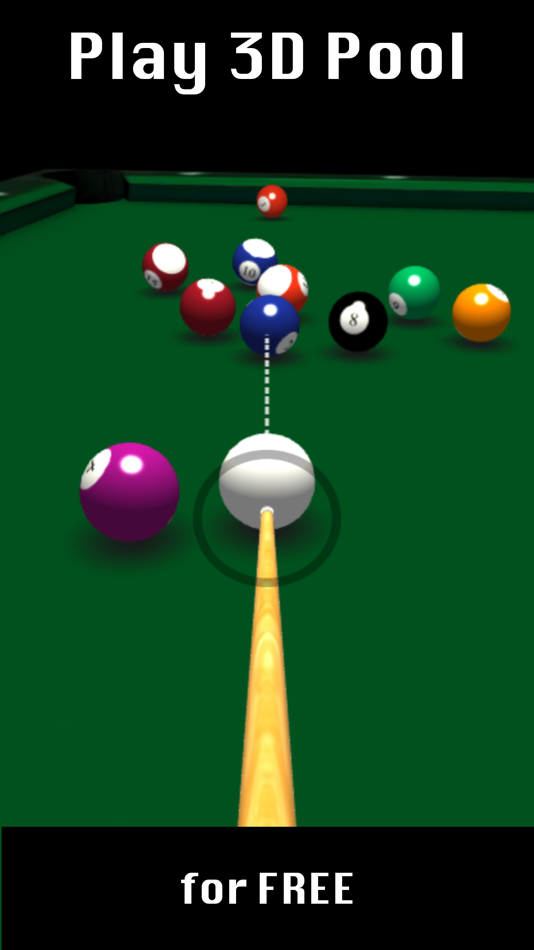 #1. Billiards 3D Pool Game (iOS) Podle: Solaz Dazen srl