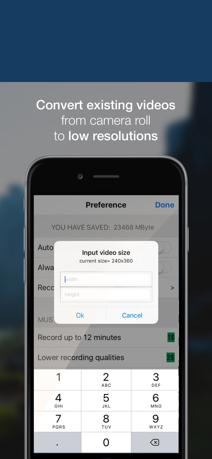 LOWER - Very Low Res Camera