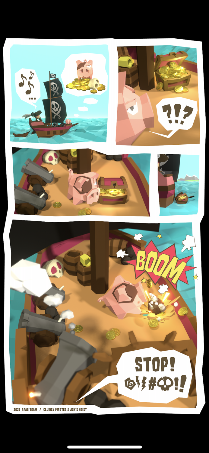 Clumsy Pirates and Jaxs Heist