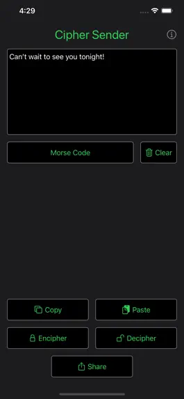Game screenshot Cipher Sender mod apk