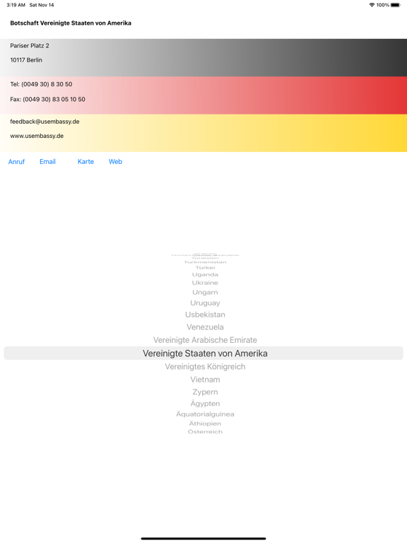 Botschaften in Deutschlandのおすすめ画像1