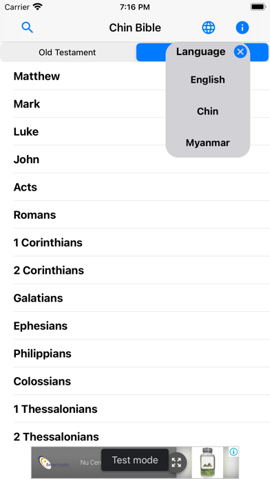 Chin Bible Screenshot