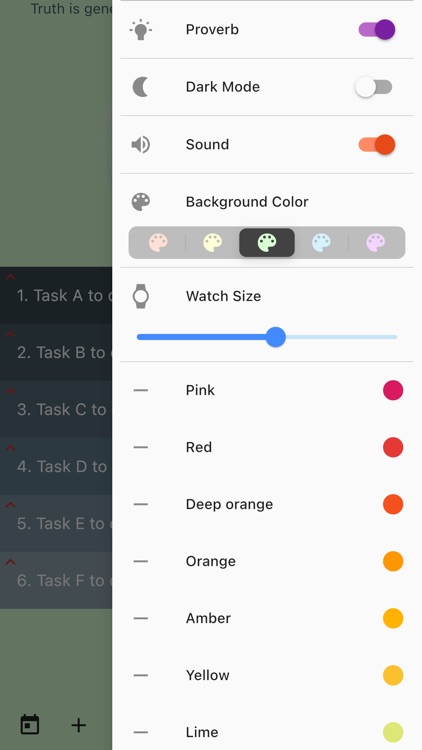 Six Things a Day screenshot-4