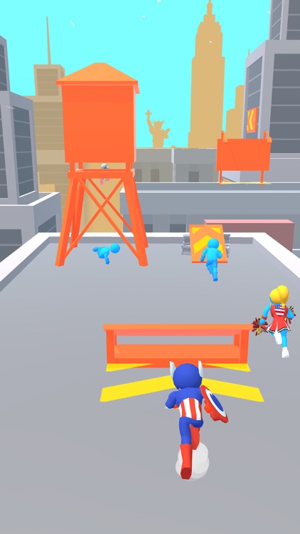 无限跑酷 -城市大竞技! screenshot-4
