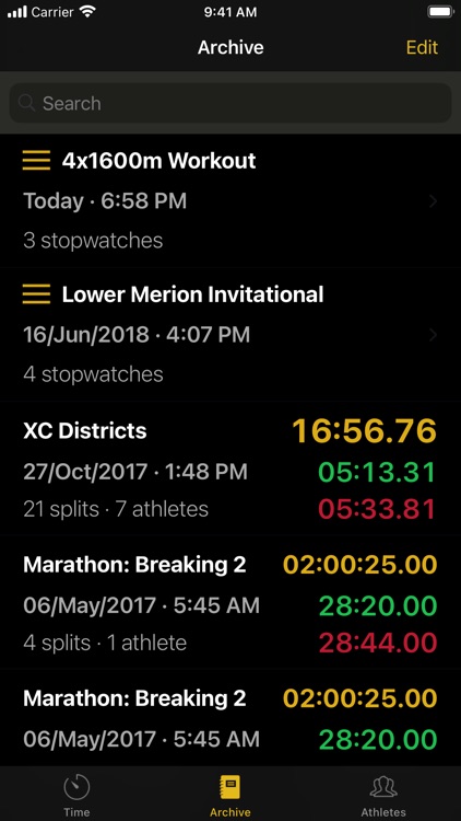 Synchro Stopwatch screenshot-4