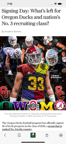 Game screenshot Ducks Football News apk