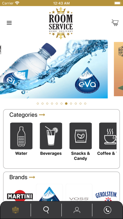 Room Service. Screenshot 1 - AppWisp.com Room Service. Screenshot 1 - AppWisp.com