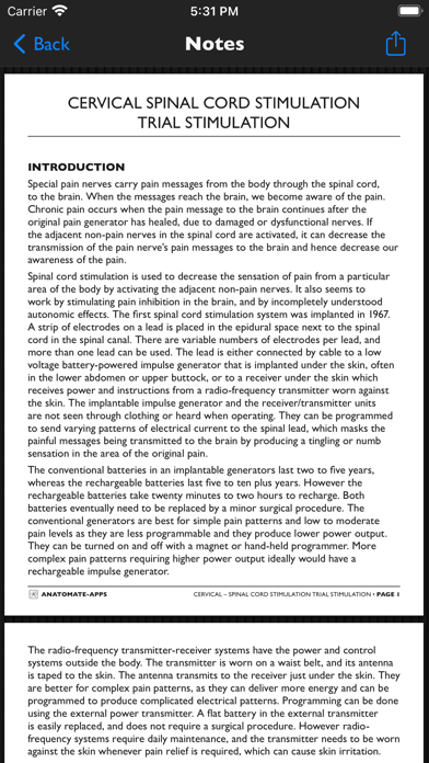 iSpinePainManagement Screenshot
